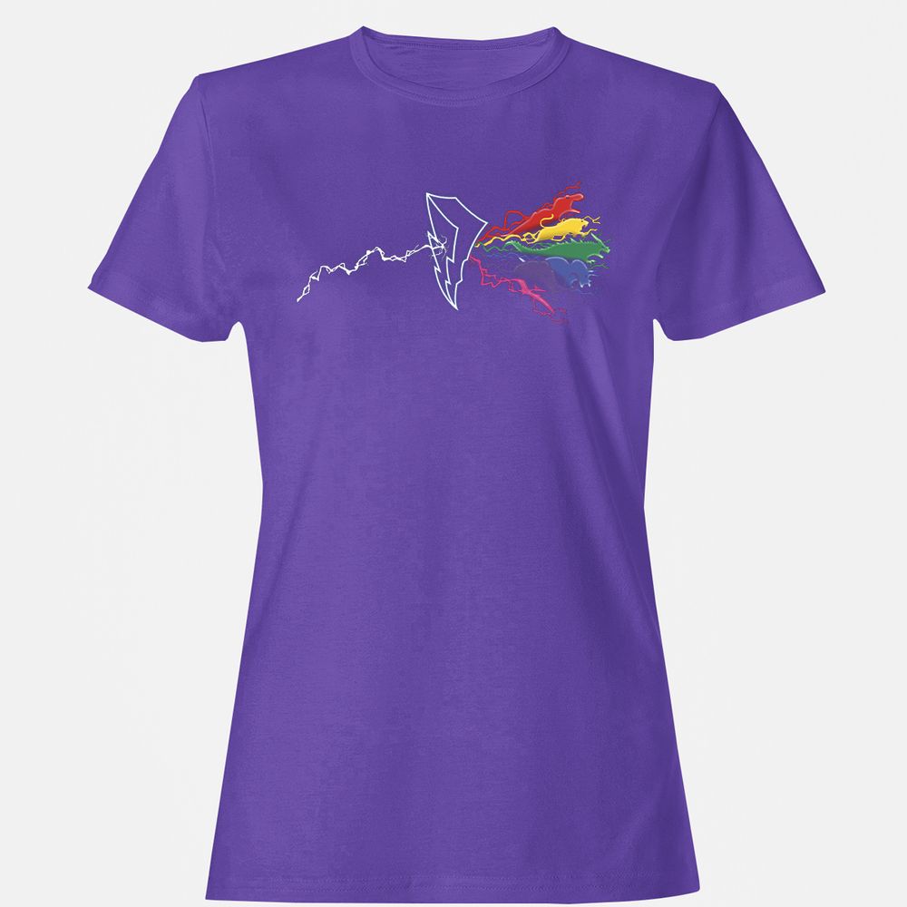 Women's T-Shirt - 61XH5W78 - Purple - 12