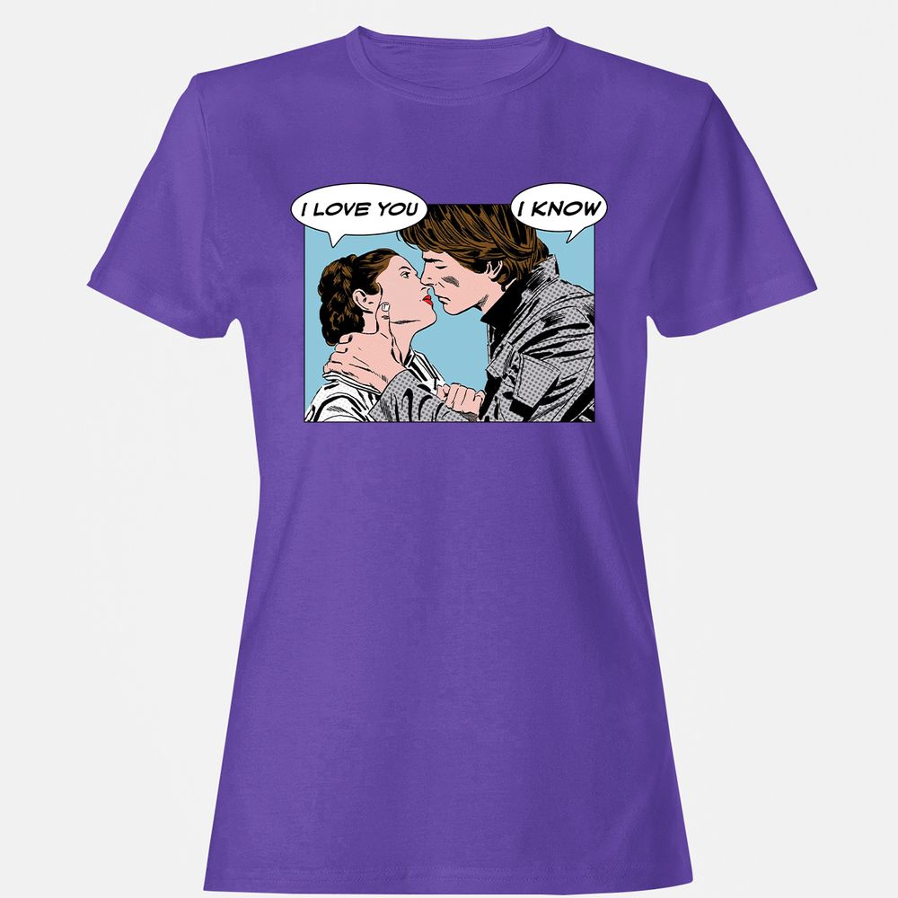 Women's T-Shirt - T3ELHWRB - Purple - 12