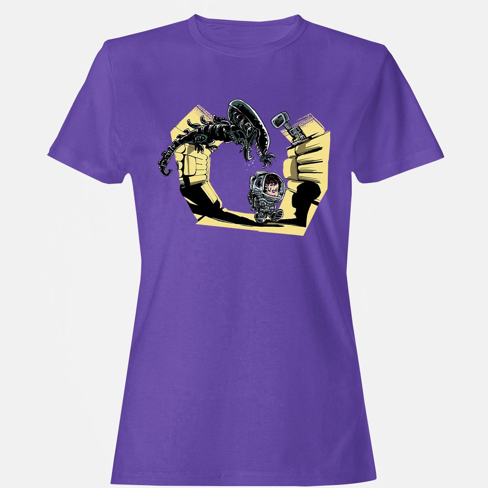 Women's T-Shirt - WZ4V24ZR - Purple - 12