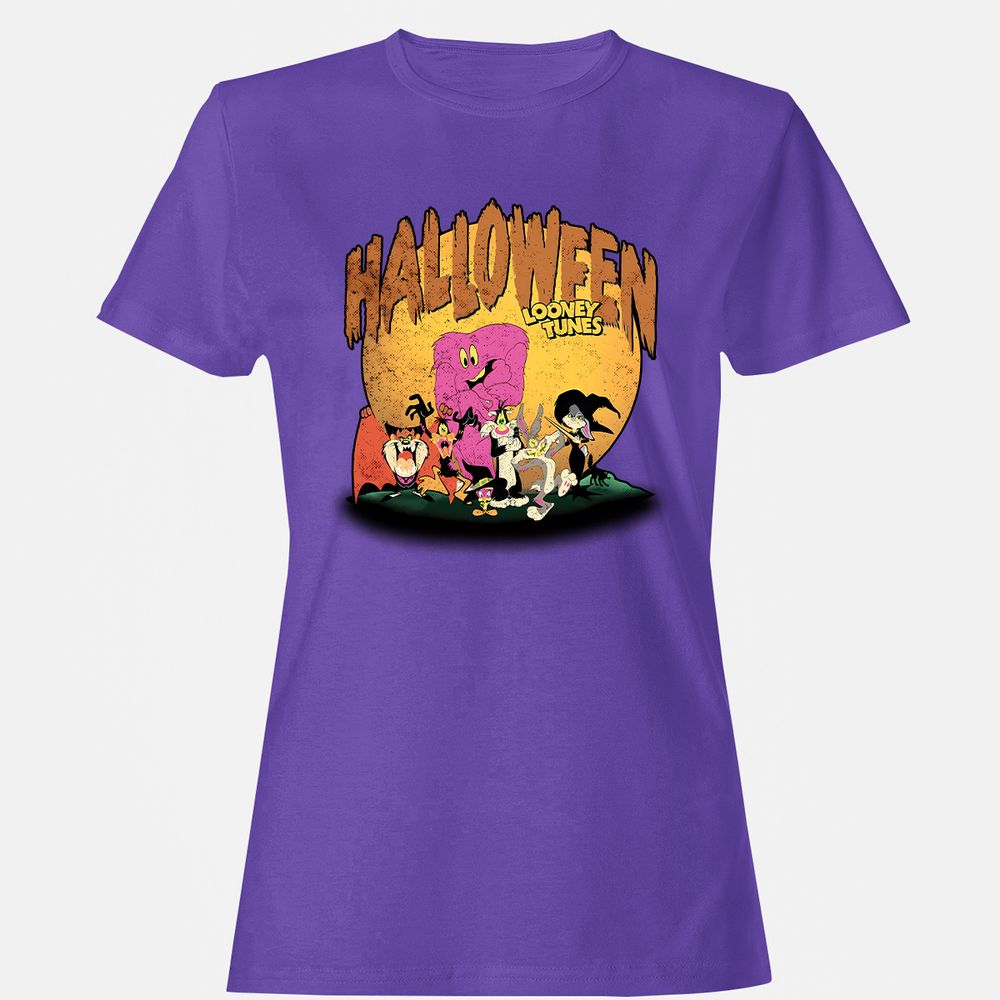 Women's T-Shirt - SCRTQPU5 - Purple - 12