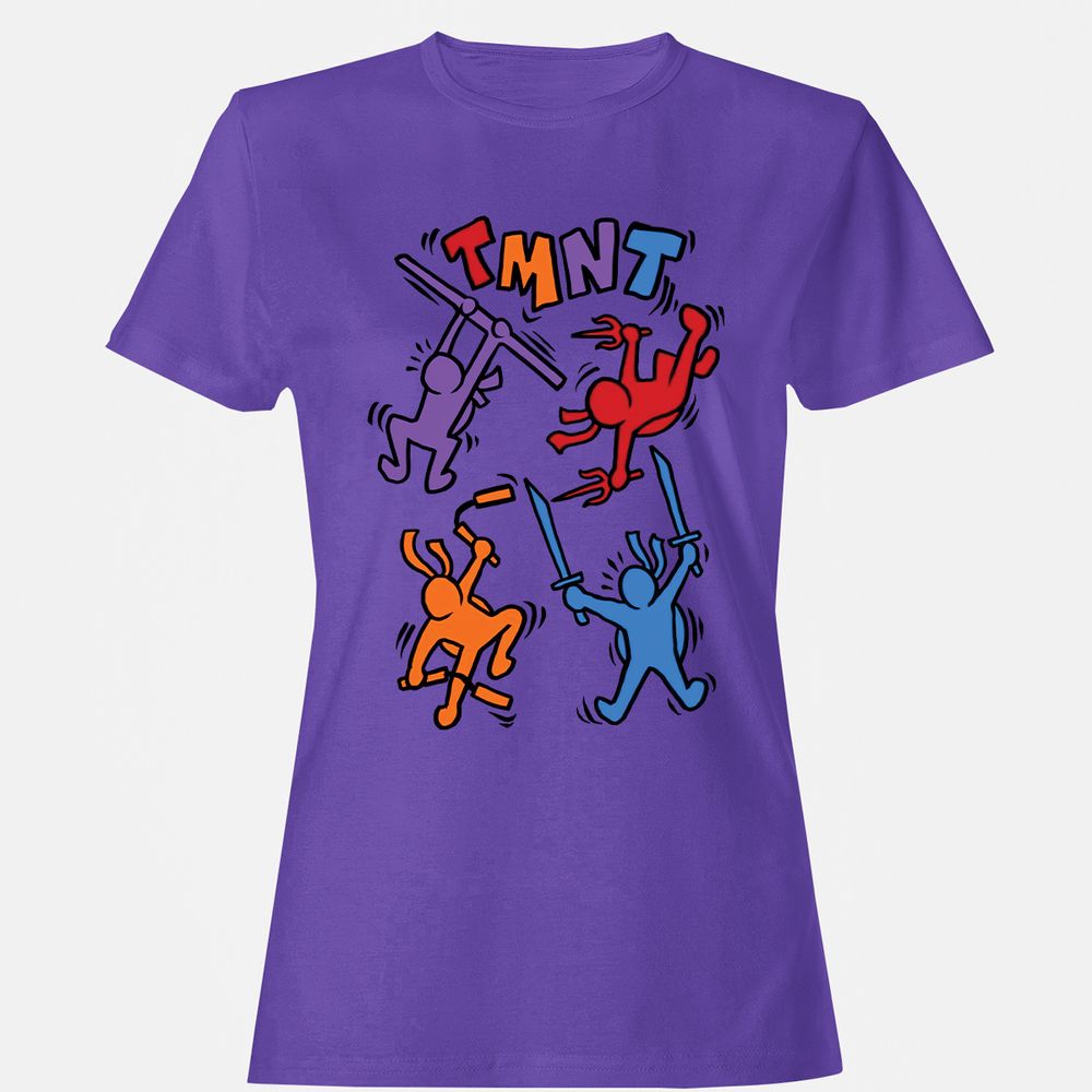 Women's T-Shirt - 4RBA75EJ - Purple - 12