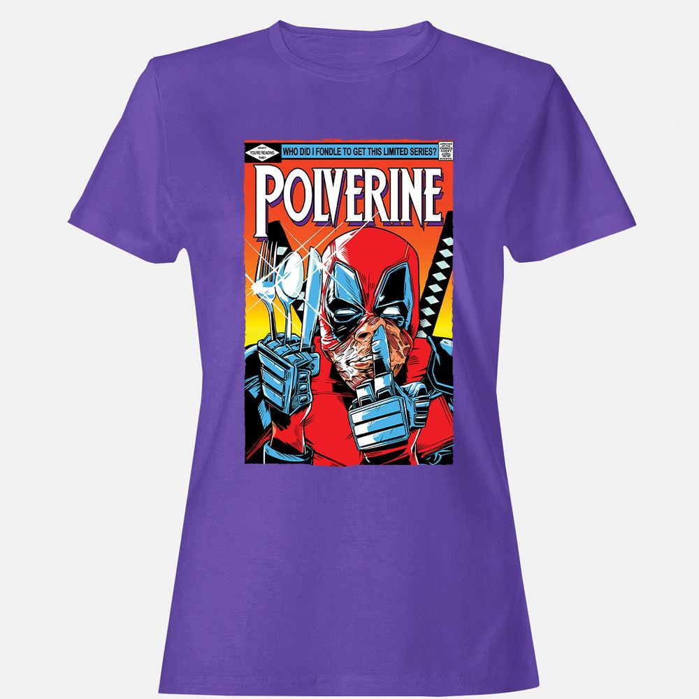 Women's T-Shirt - 16C3CDSM - Purple - 12