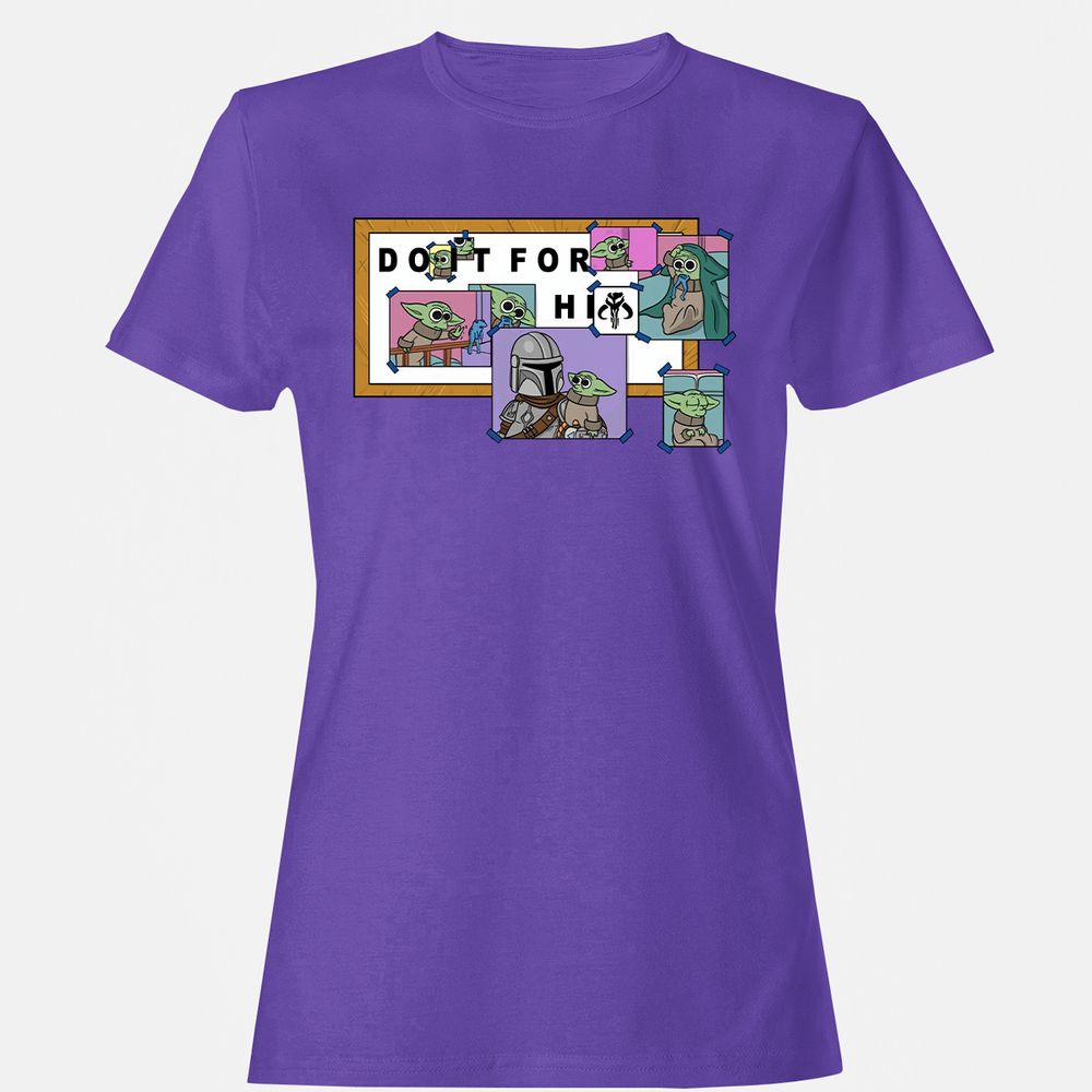 Women's T-Shirt - 74WDK6KP - Purple - 12