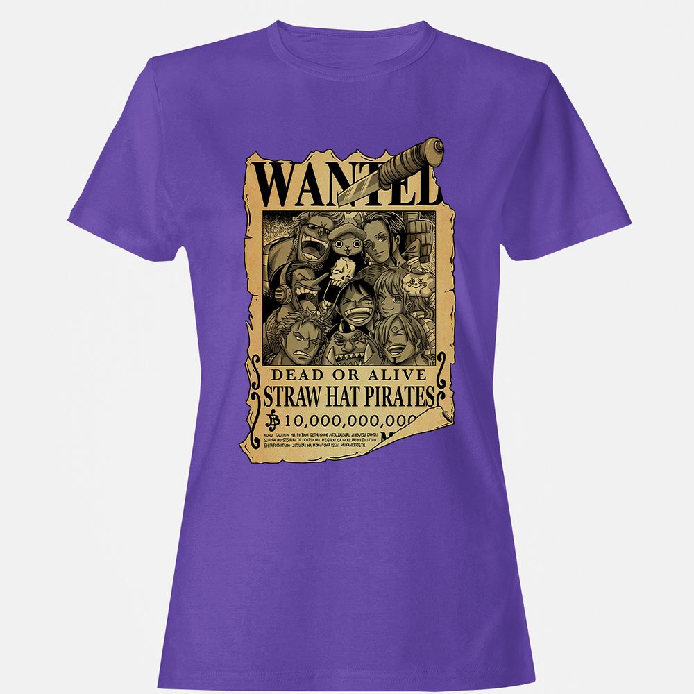 Women's T-Shirt - DF76BYV4 - Purple - 12