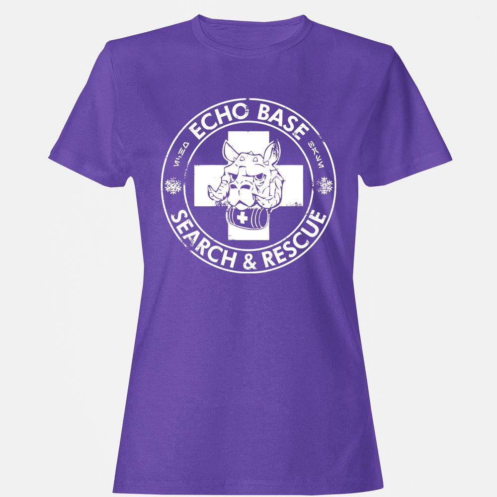 Women's T-Shirt - Q9U34EPE - Purple - 12