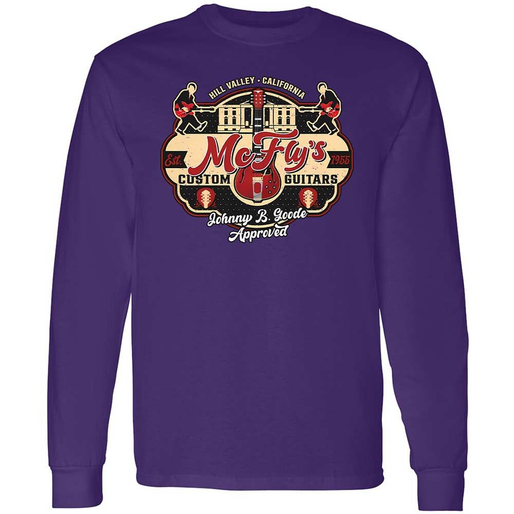 Long Sleeve T-Shirt - ZMSG6PQ7 - Purple - 12