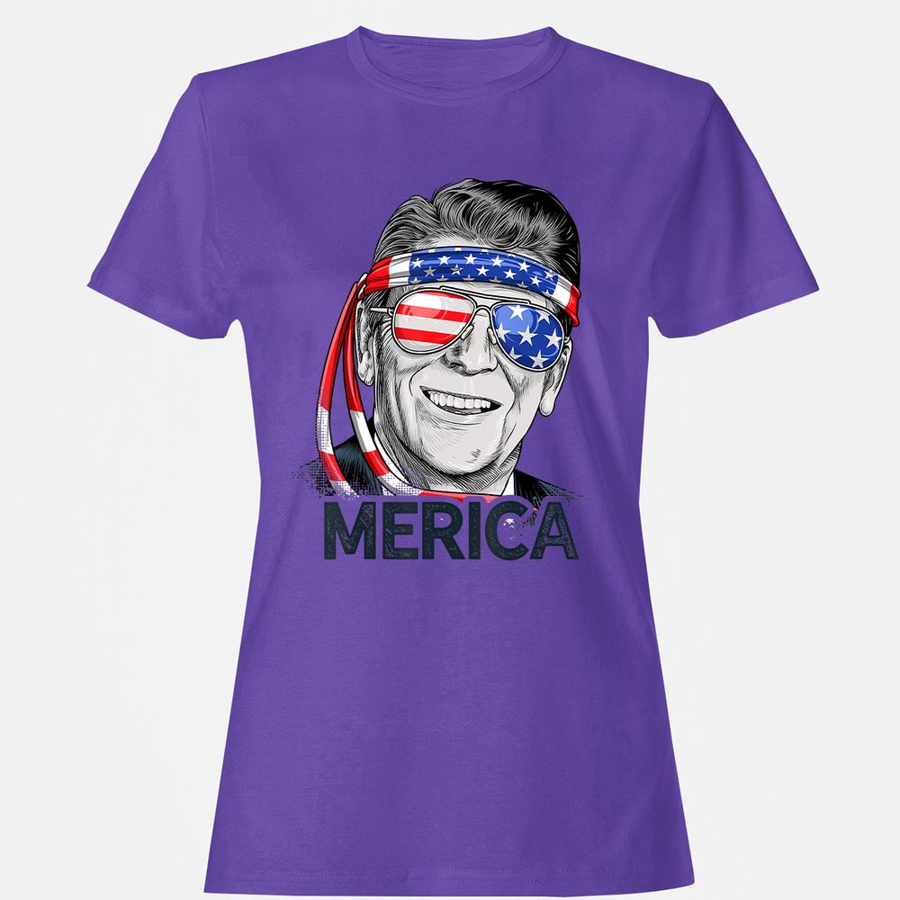 Women's T-Shirt - AK1J7R7L - Purple - 12