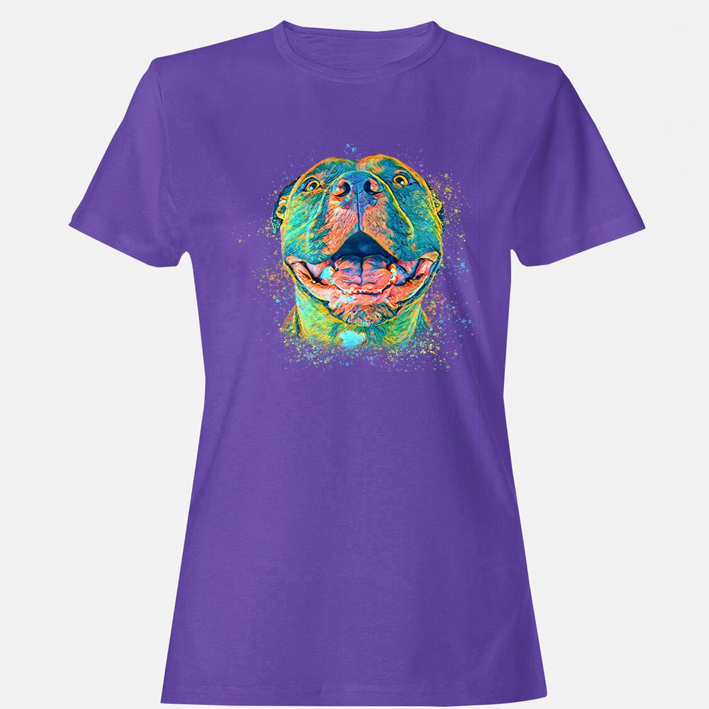 Women's T-Shirt - U8J61T6X - Purple - 12