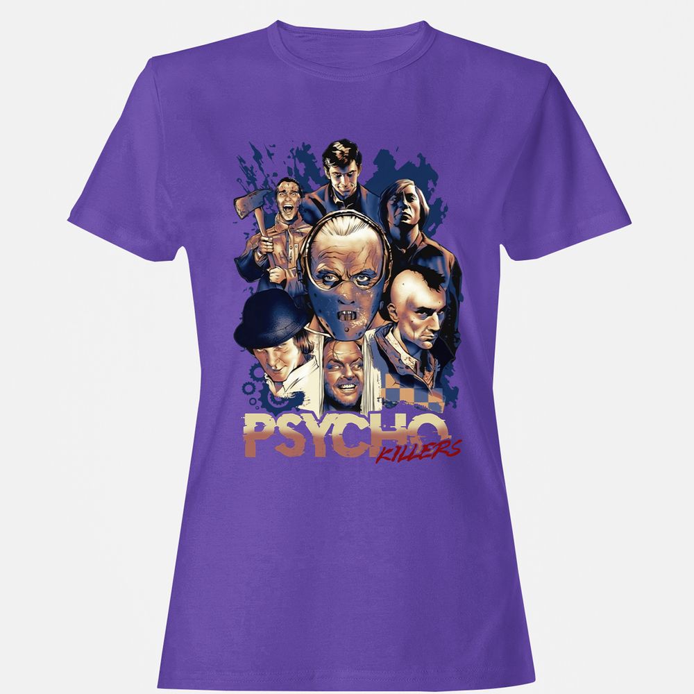 Women's T-Shirt - SQQ1KKQC - Purple - 12