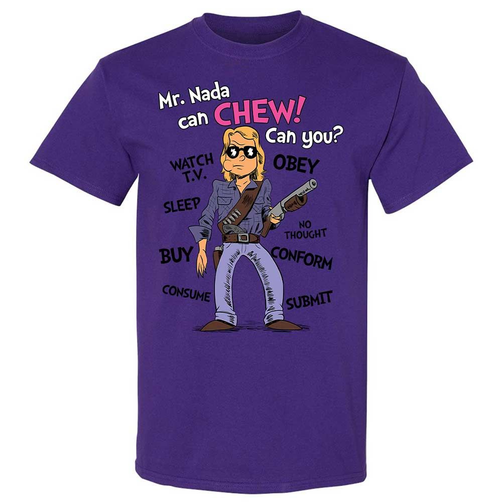 I have come here to chew bubblegum and kick ass - Purple - 12