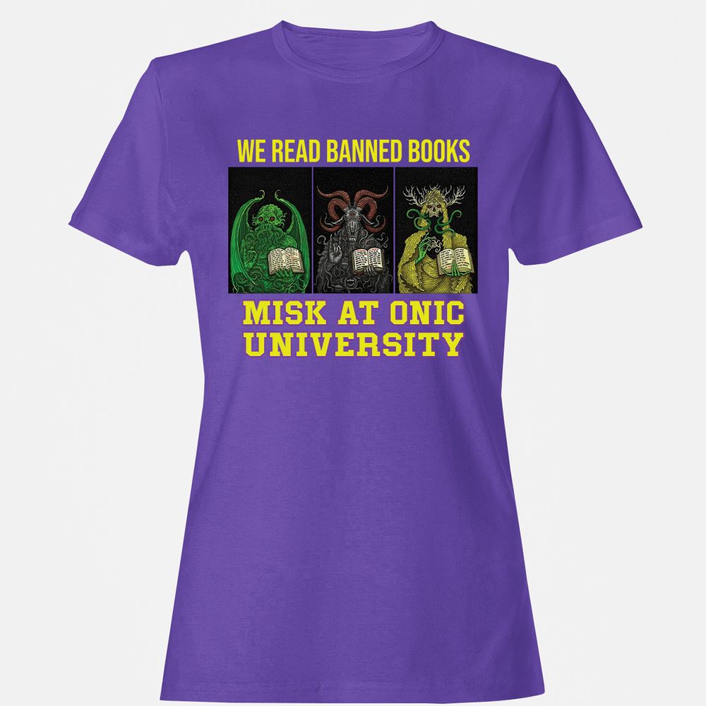 Women's T-Shirt - 7B7LVVWL - Purple - 12