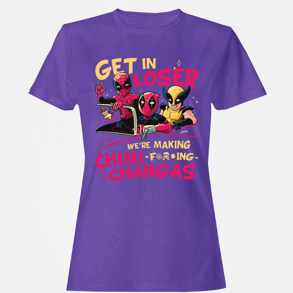 Women's T-Shirt - H3REQ1K9 - Purple - 12