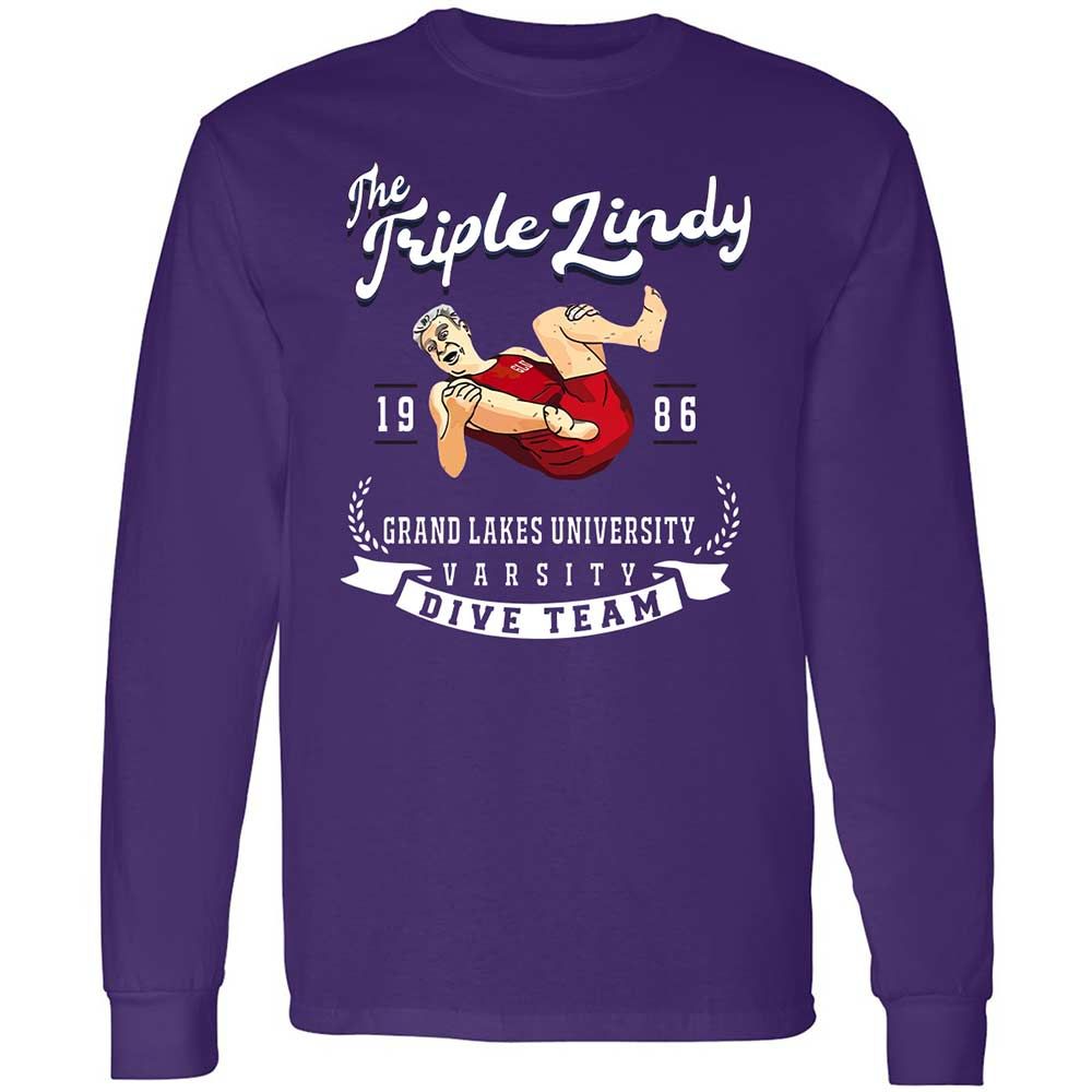 Long Sleeve T-Shirt - D7S49Q59 - Purple - 12