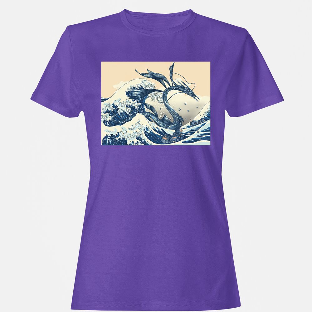 Women's T-Shirt - BG46CBZ3 - Purple - 12