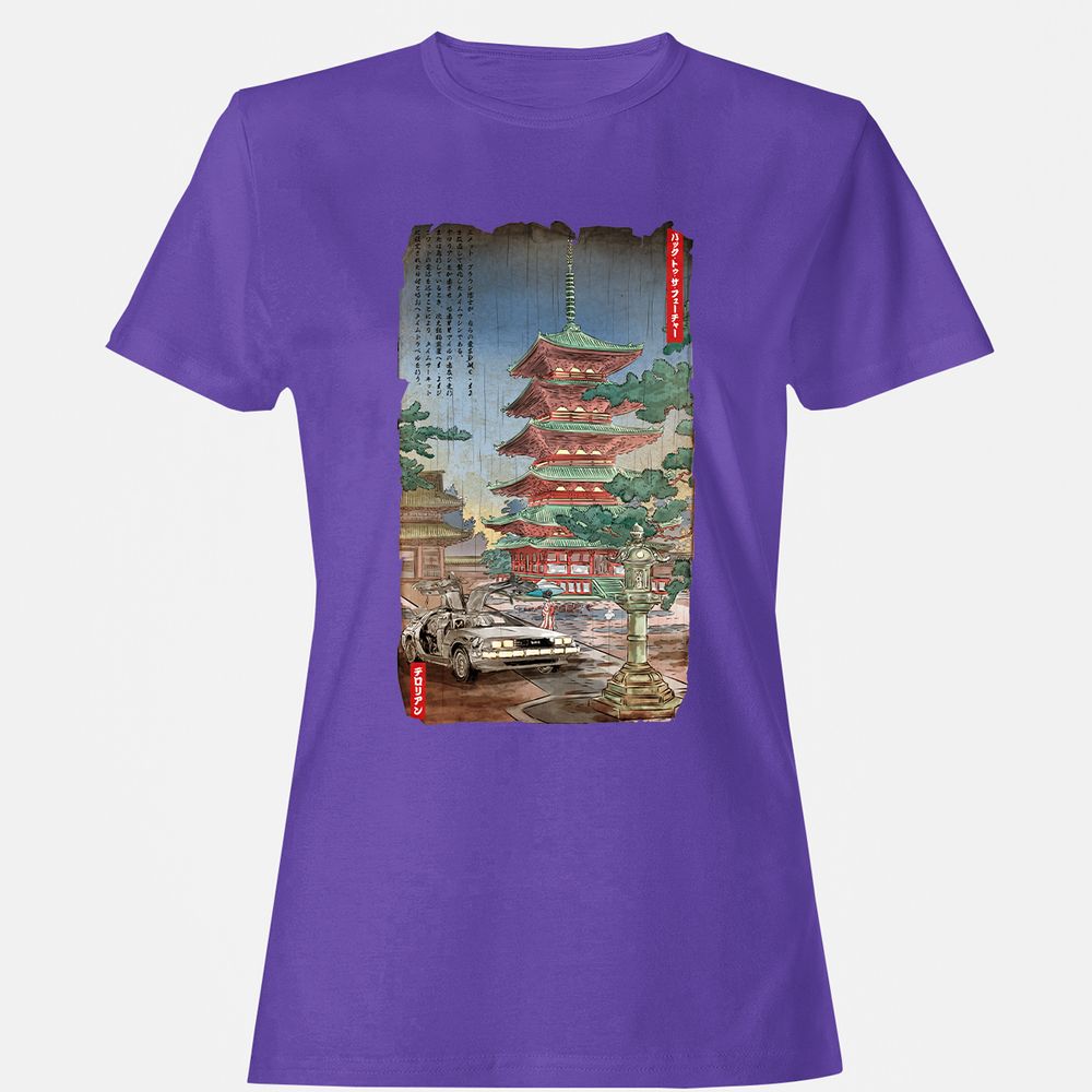 Women's T-Shirt - 4QBXT8YS - Purple - 12