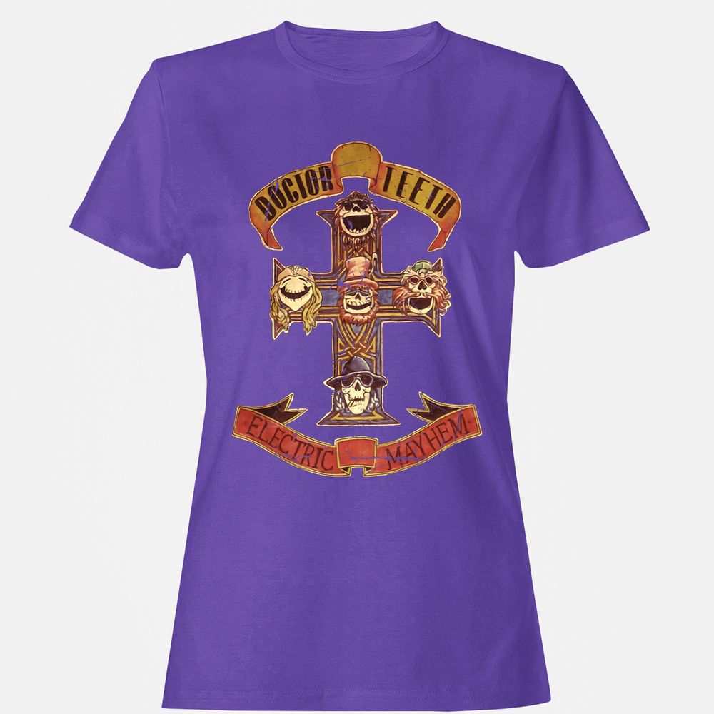 Women's T-Shirt - VE9GW2AB - Purple - 12