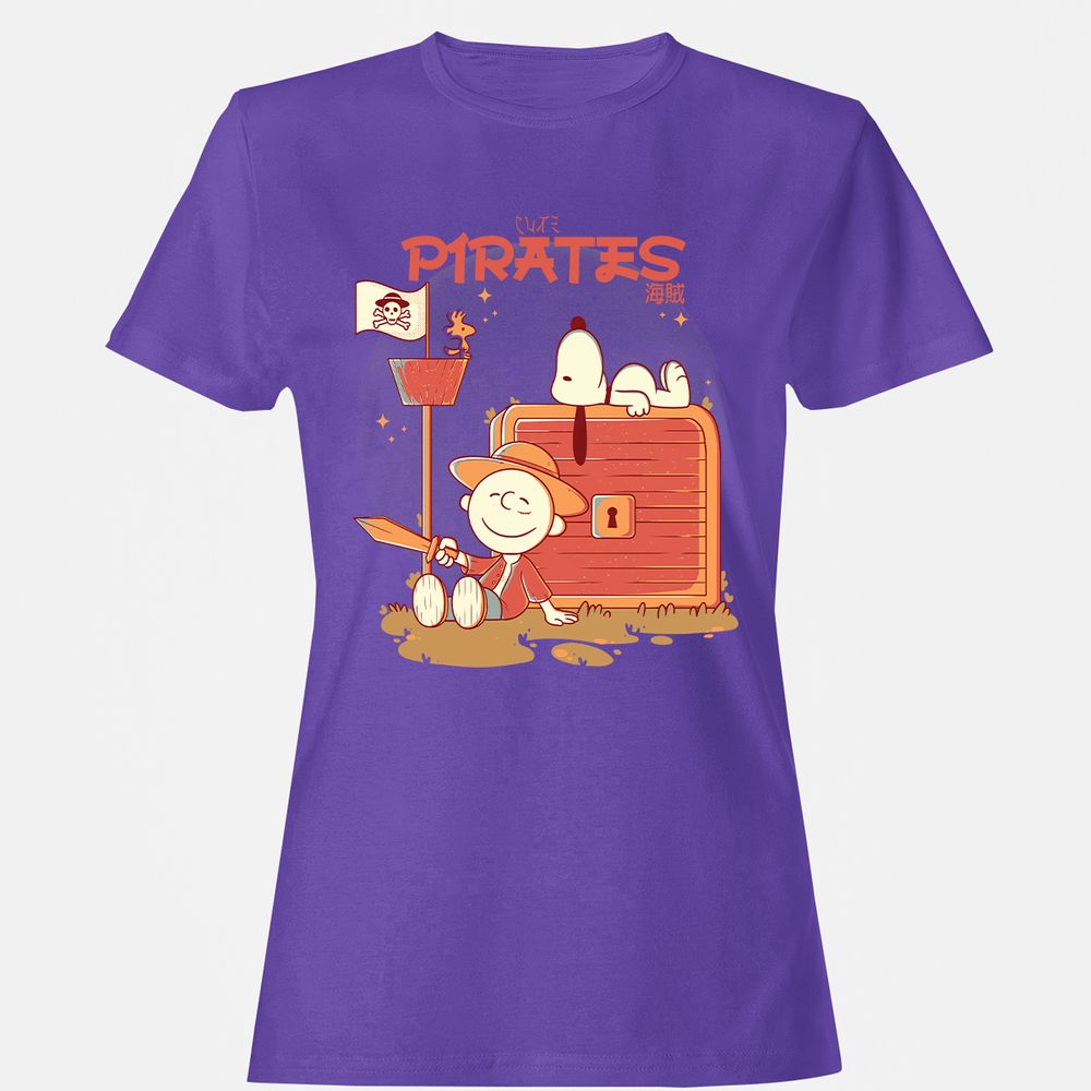 Women's T-Shirt - 7KQRV81V - Purple - 12