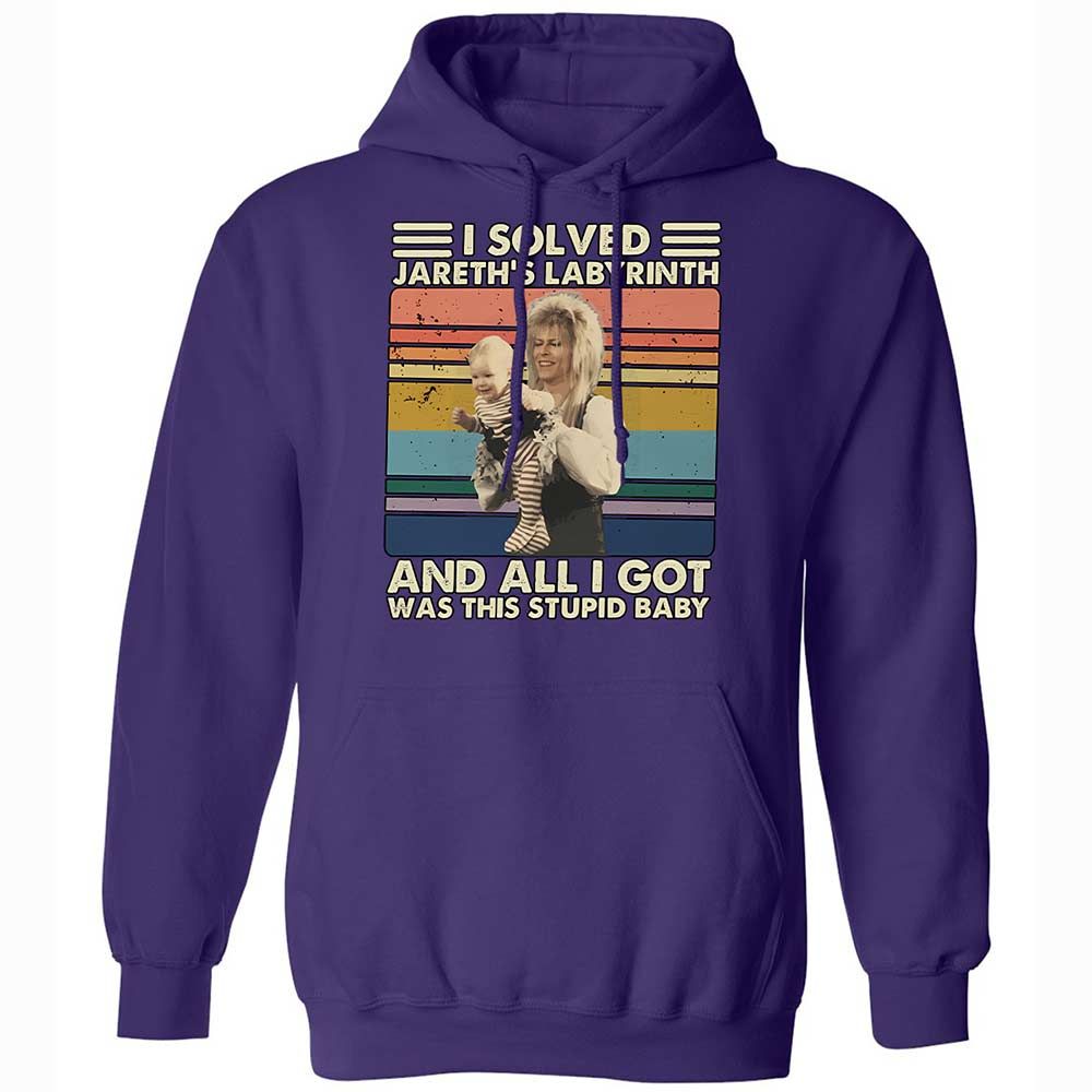 Classic Unisex Hoodie - HTBTVYAU - Purple - 12