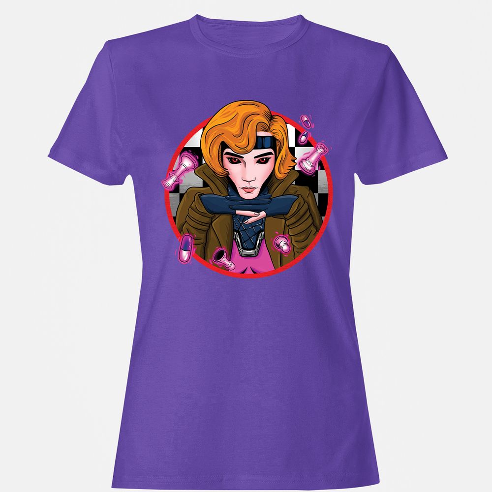 Women's T-Shirt - GT8ZLRMH - Purple - 12