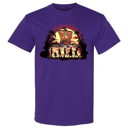 Classic Unisex T-Shirt - XY9BFYQG - Purple - 12