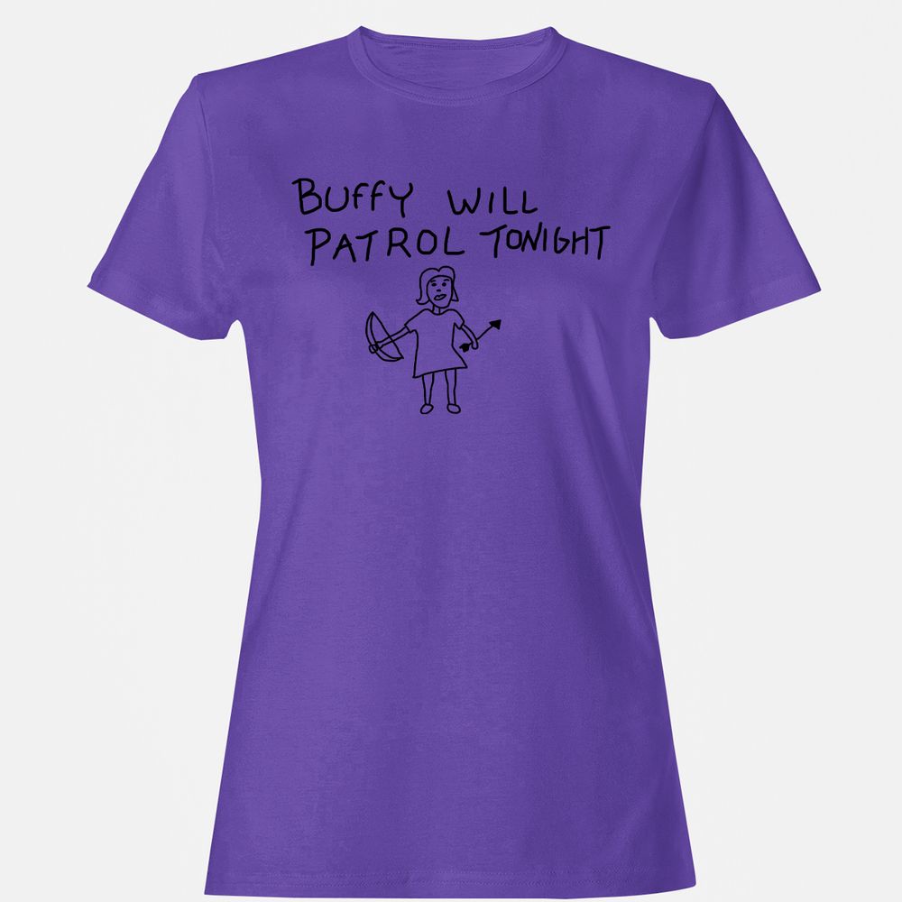 Women's T-Shirt - ZPU38S92 - Purple - 12