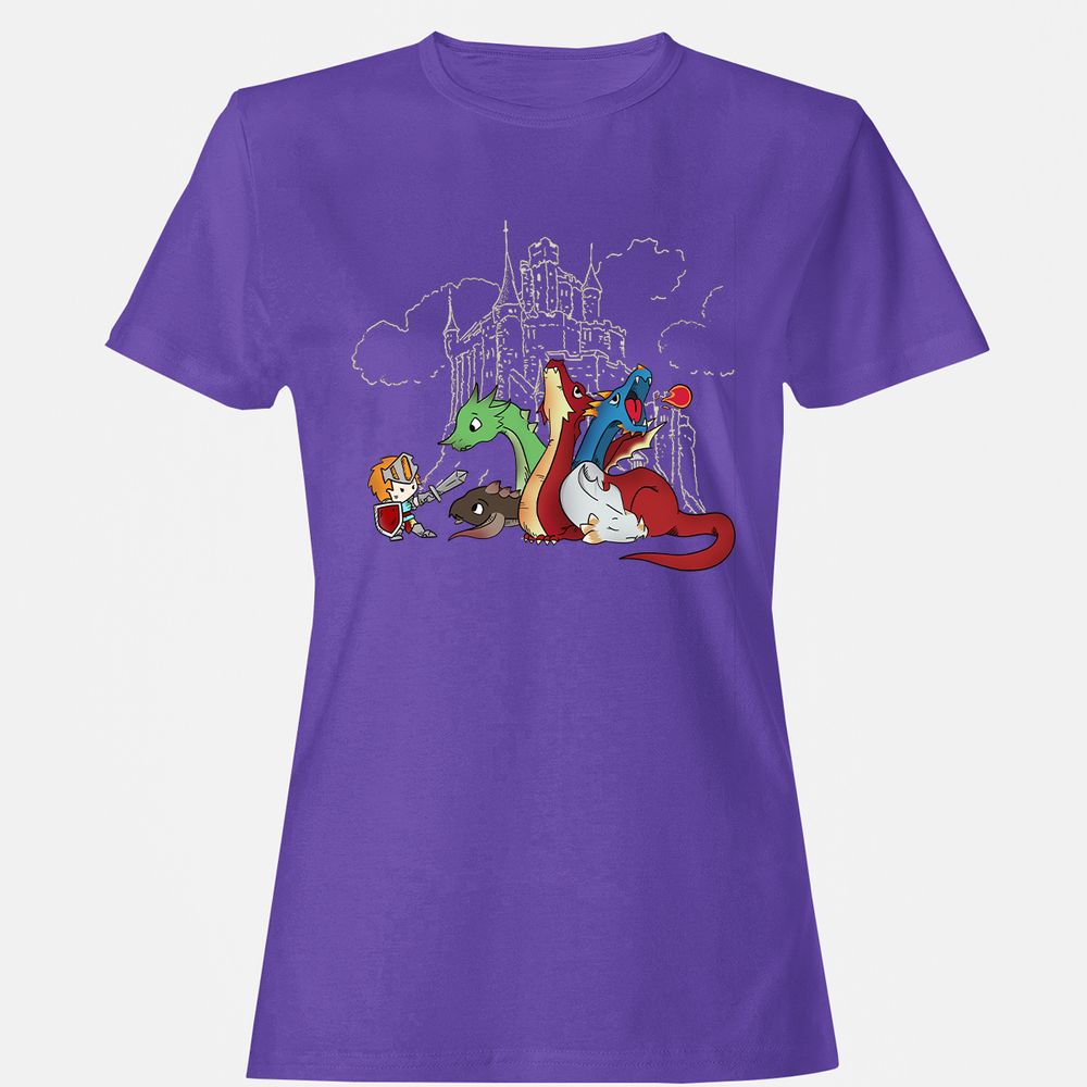 Women's T-Shirt - WAJ6BS4S - Purple - 12