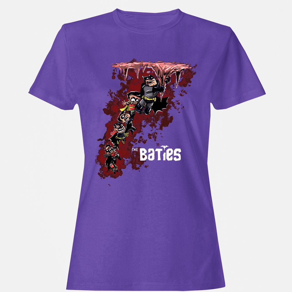 Women's T-Shirt - SZMLY9FP - Purple - 12
