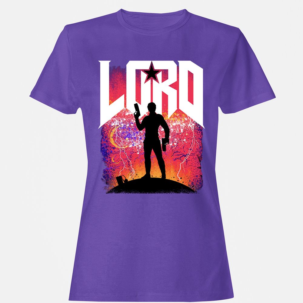 Women's T-Shirt - JHEVFR47 - Purple - 12