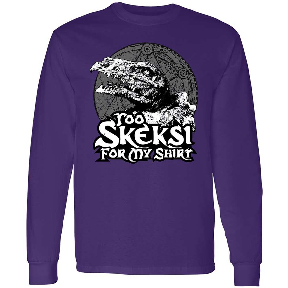 Long Sleeve T-Shirt - GR6HVFYQ - Purple - 12