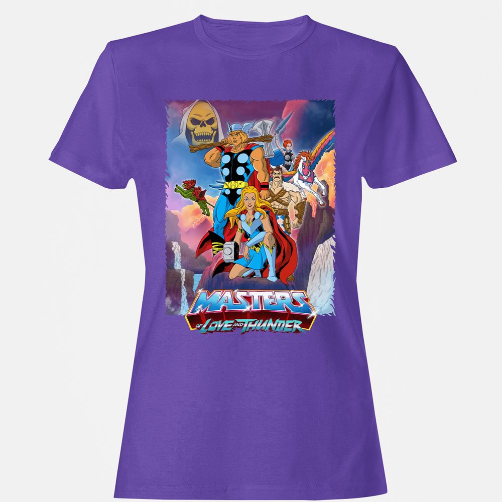 Women's T-Shirt - XGDLB66C - Purple - 12