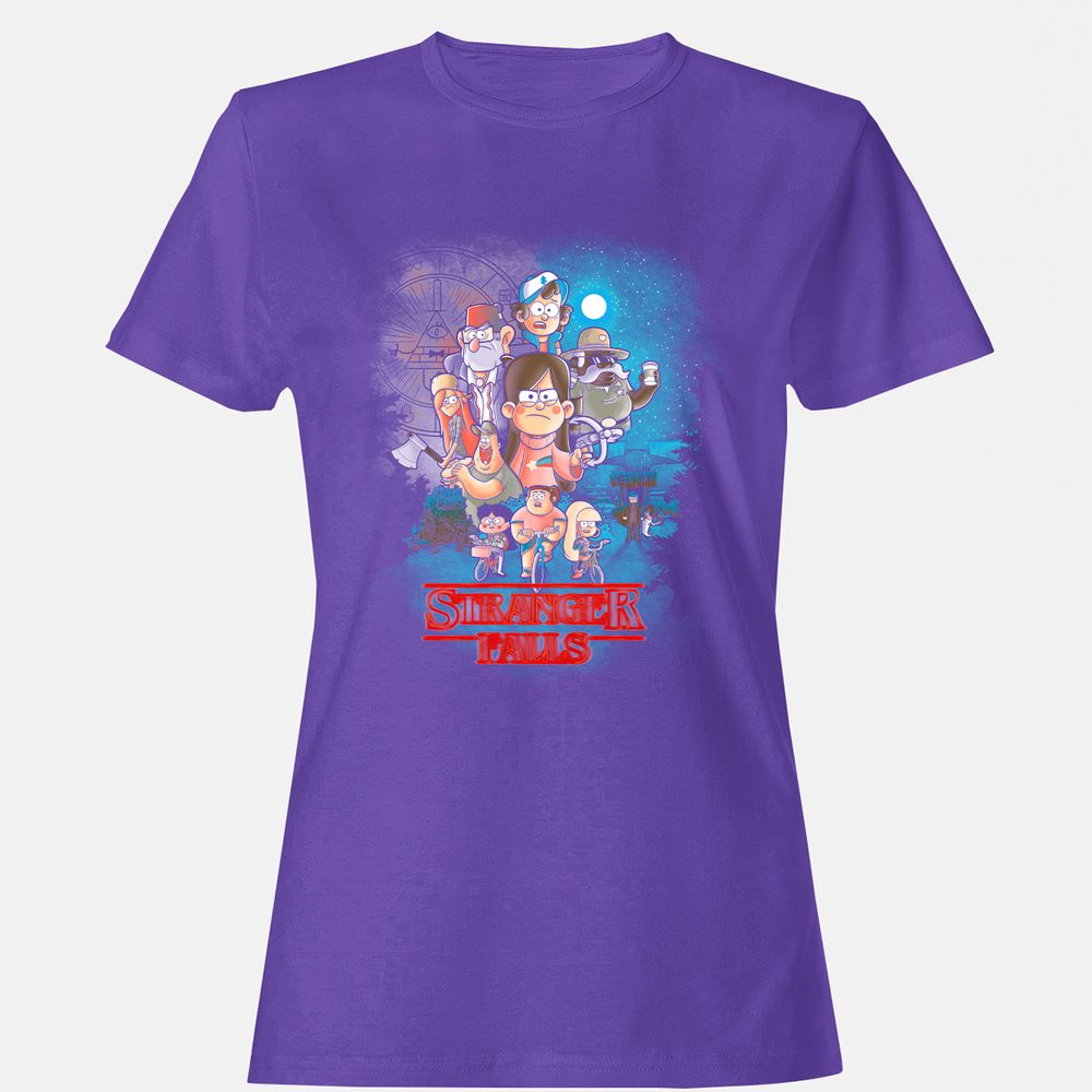 Women's T-Shirt - FZN9GJM4 - Purple - 12