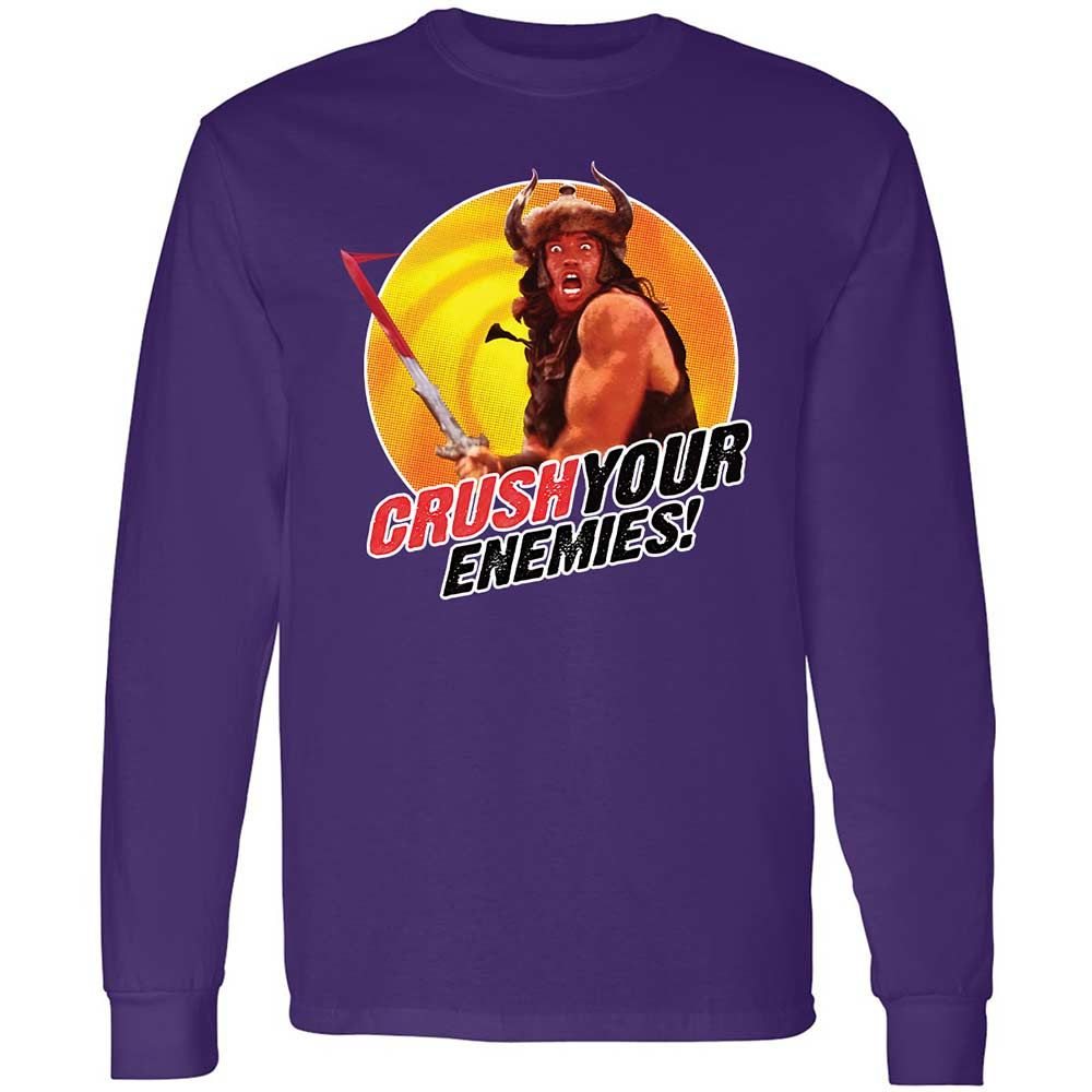 Long Sleeve T-Shirt - QKWHKPEC - Purple - 12