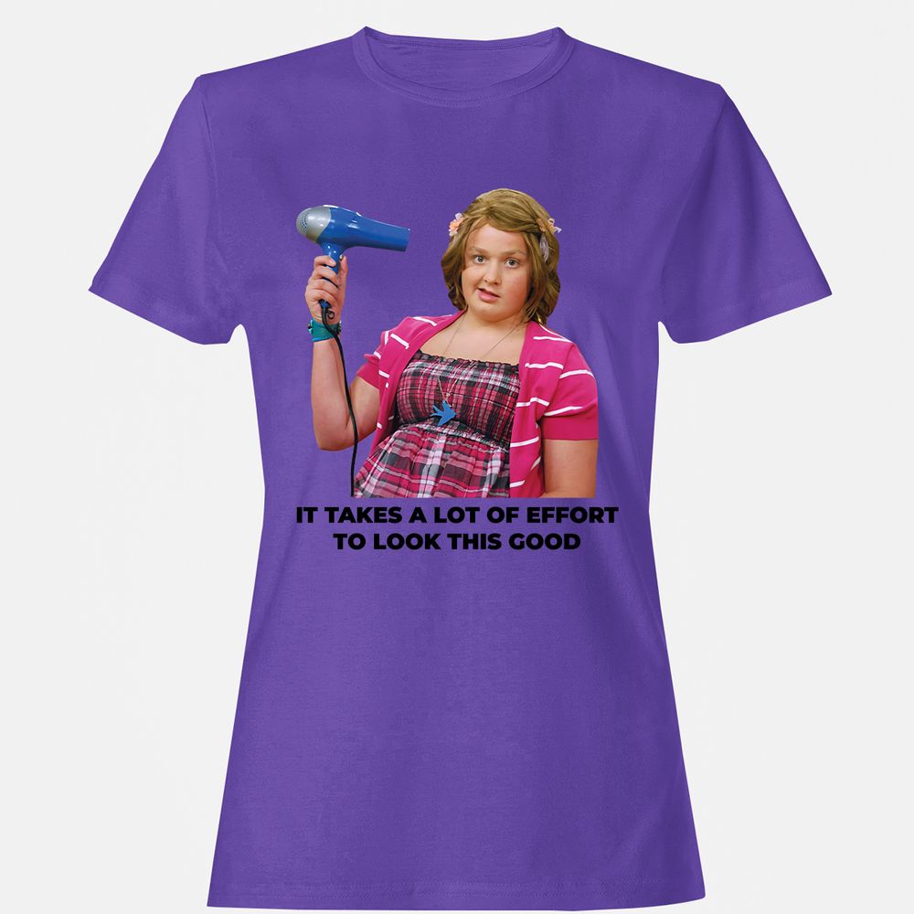 Women's T-Shirt - 83WBKFRB - Purple - 12