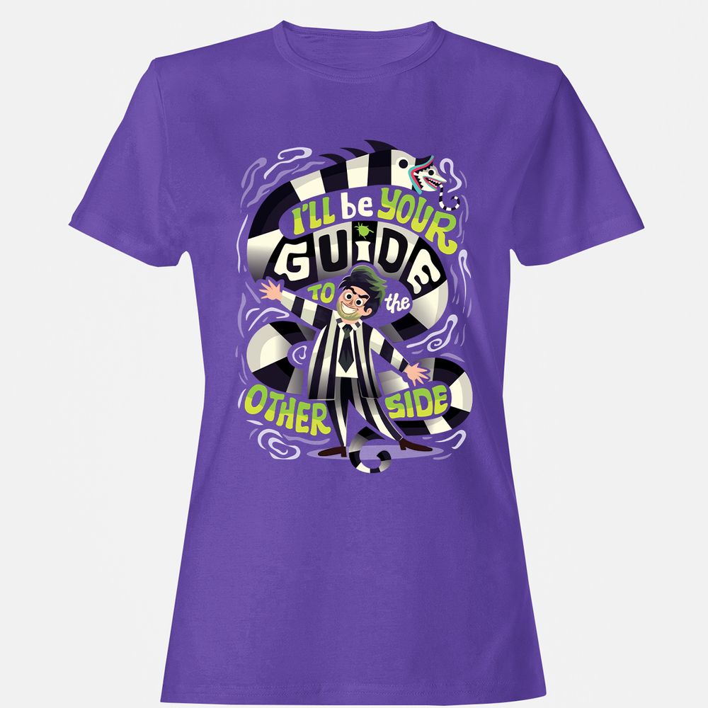 Women's T-Shirt - MUQG34XN - Purple - 12