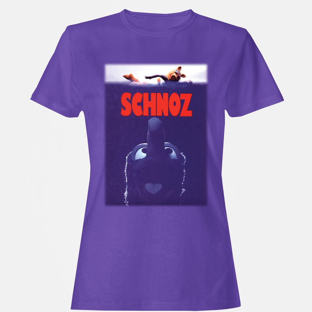 Women's T-Shirt - 46E8WQYB - Purple - 12