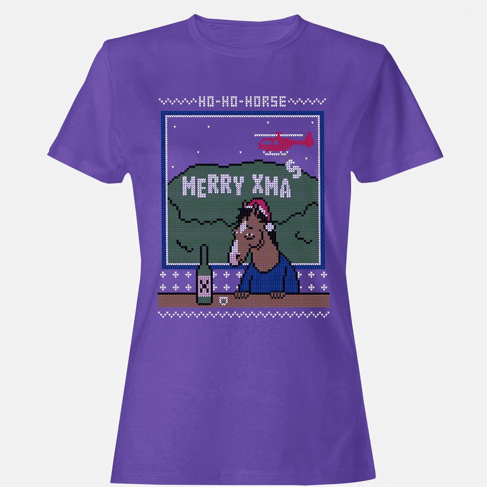 Women's T-Shirt - FCAW6XRC - Purple - 12