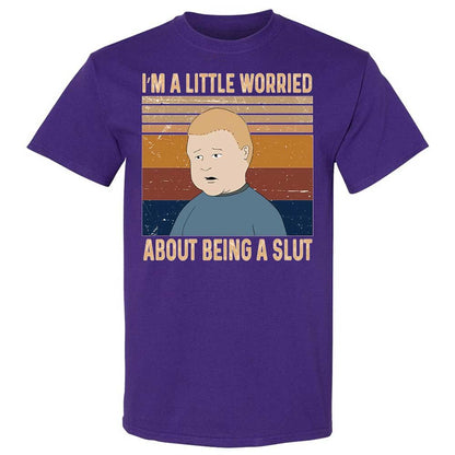 I'm a Little Worried About Being a Slut - Purple - 12