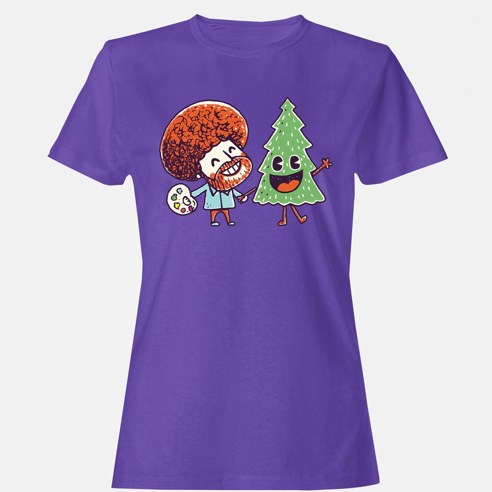Women's T-Shirt - P9RUJPAU - Purple - 12