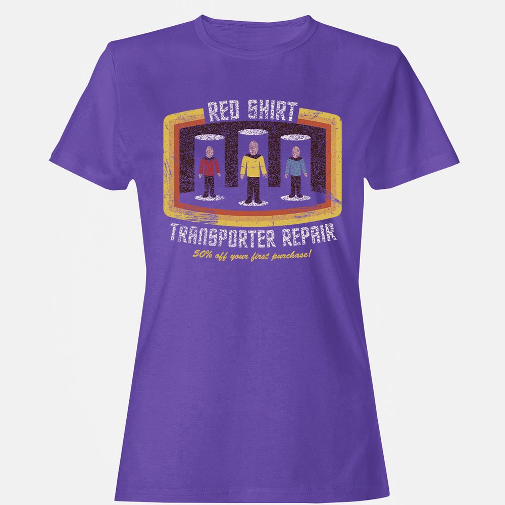 Women's T-Shirt - YLA7D5RA - Purple - 12