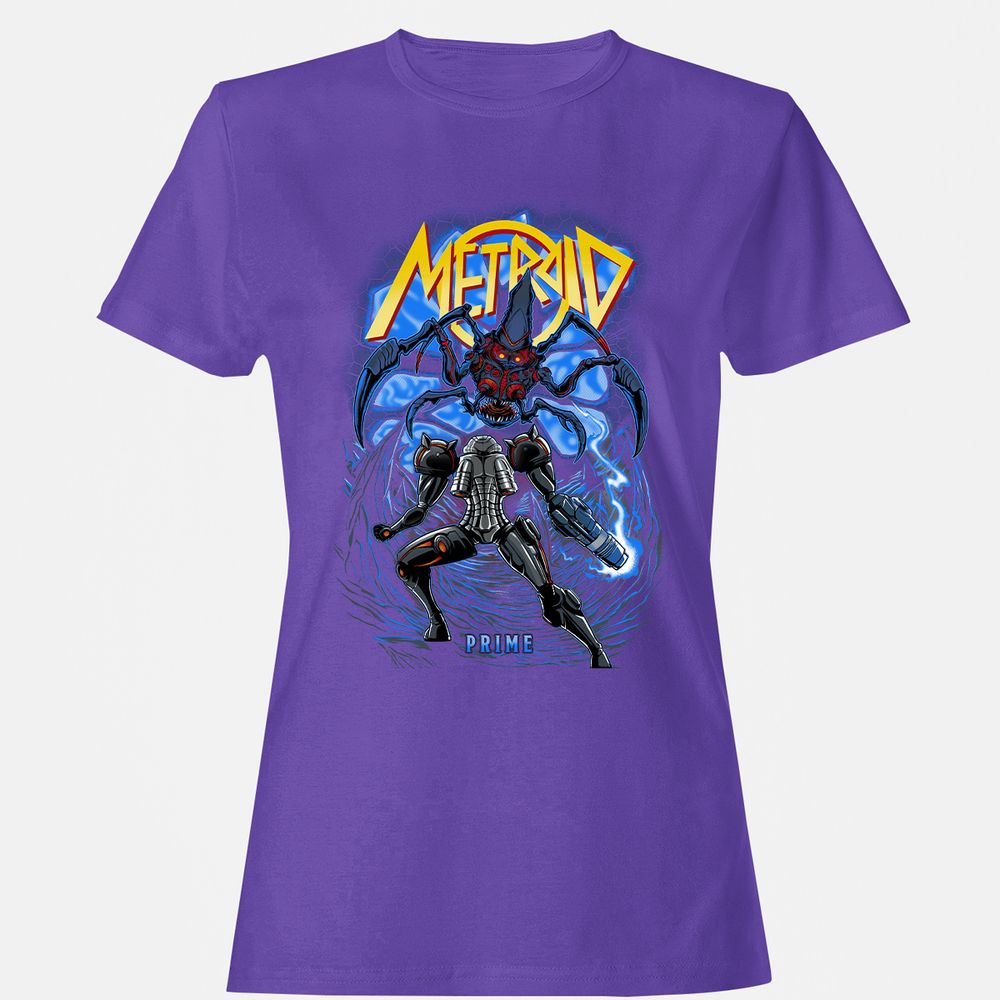 Women's T-Shirt - AKLNHPG9 - Purple - 12