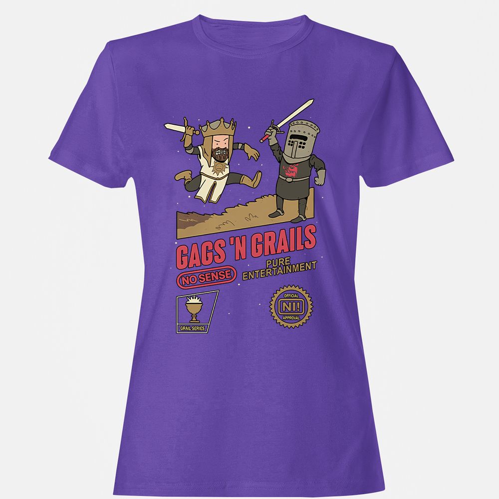 Women's T-Shirt - 182GME1N - Purple - 12