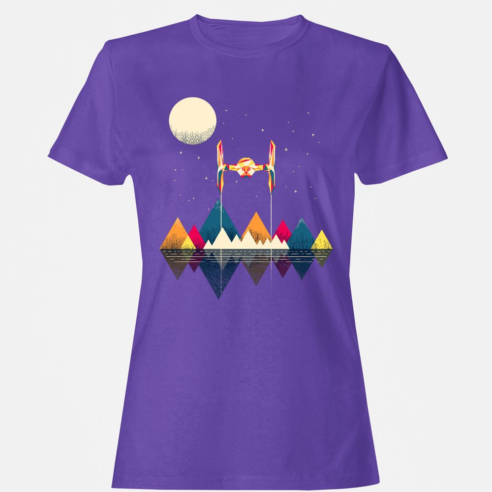 Women's T-Shirt - L8E3E53W - Purple - 12