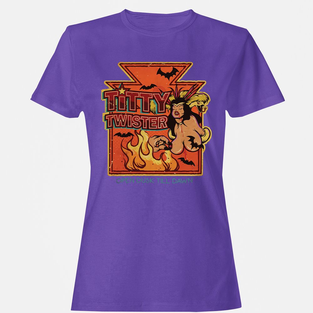 Women's T-Shirt - P6SLGHMD - Purple - 12