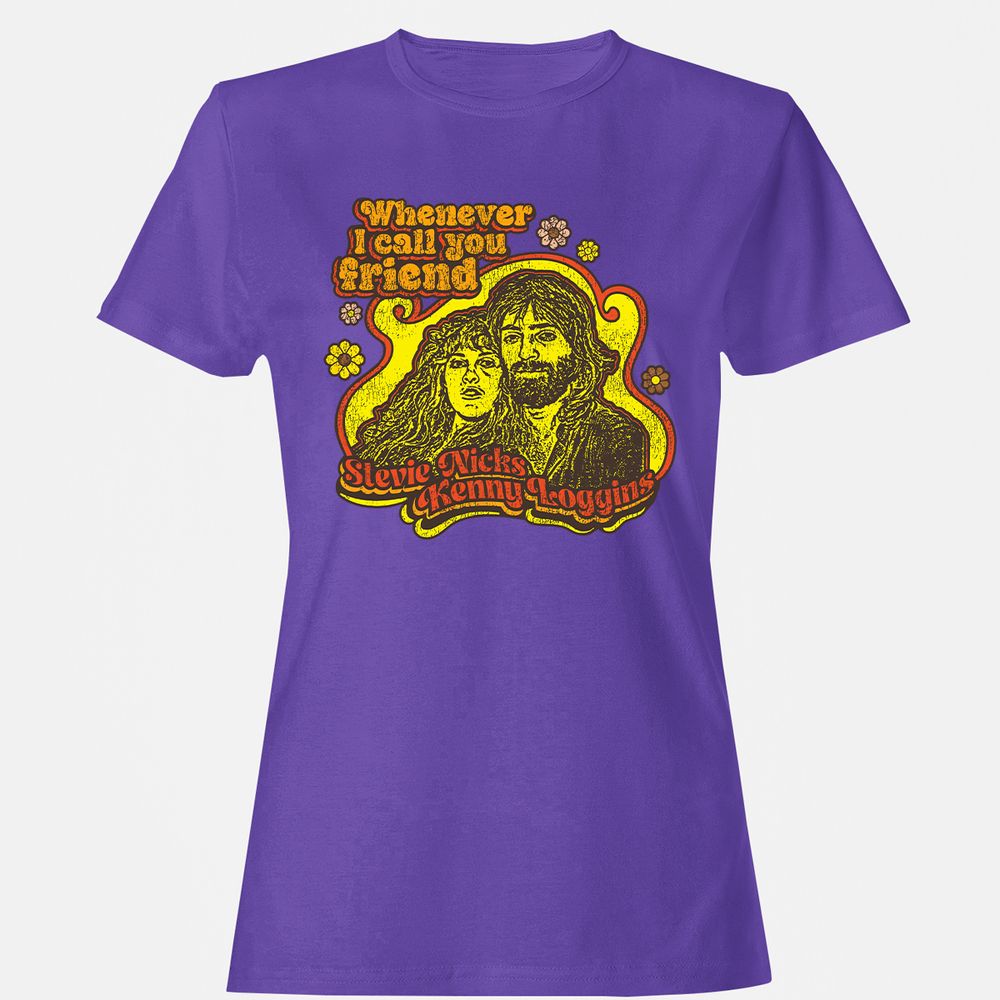 Women's T-Shirt - D5XZKWXM - Purple - 12
