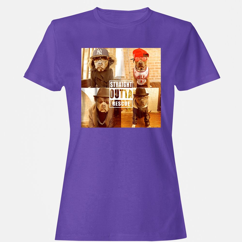 Women's T-Shirt - TDLAYNBM - Purple - 12