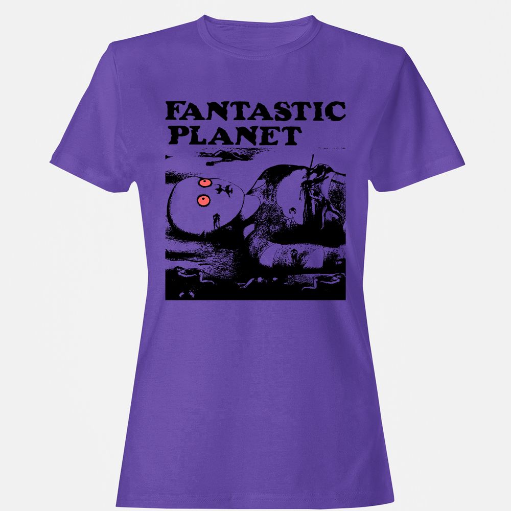 Women's T-Shirt - VVKEXRYW - Purple - 12