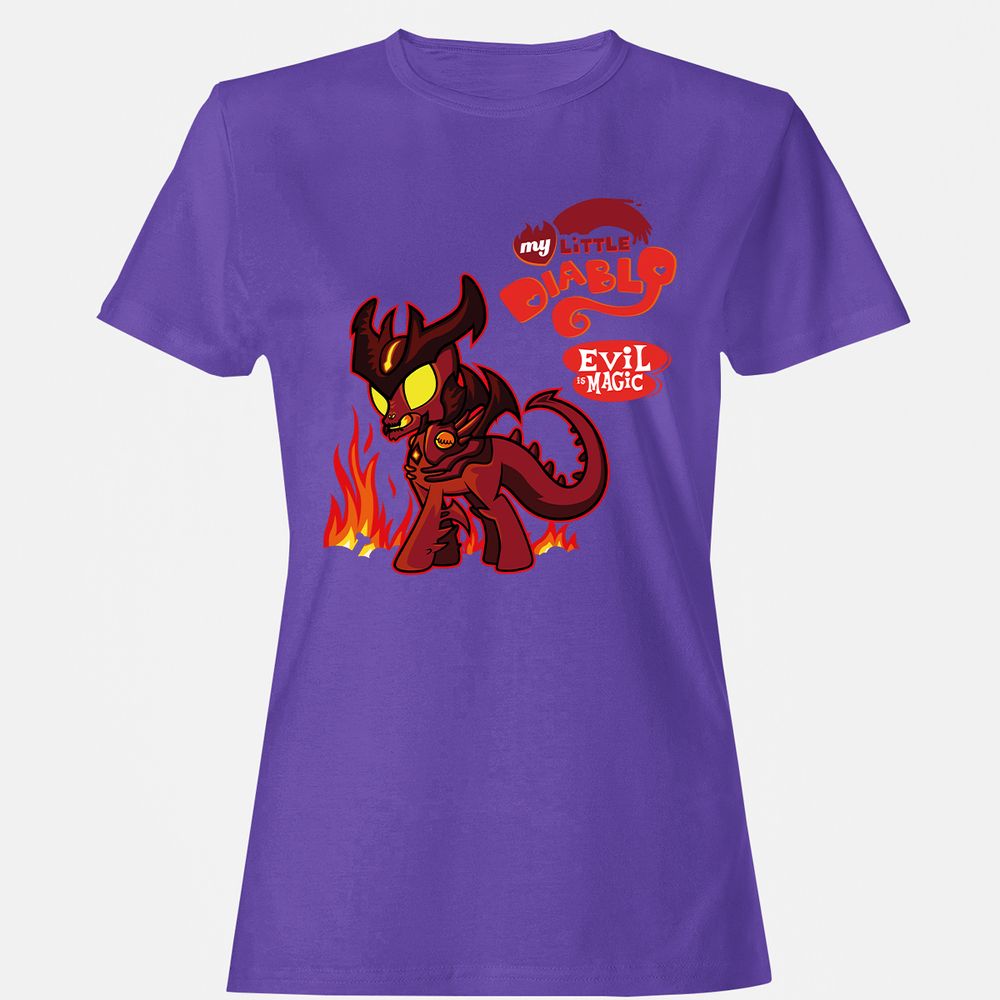 Women's T-Shirt - XCR7B7KZ - Purple - 12