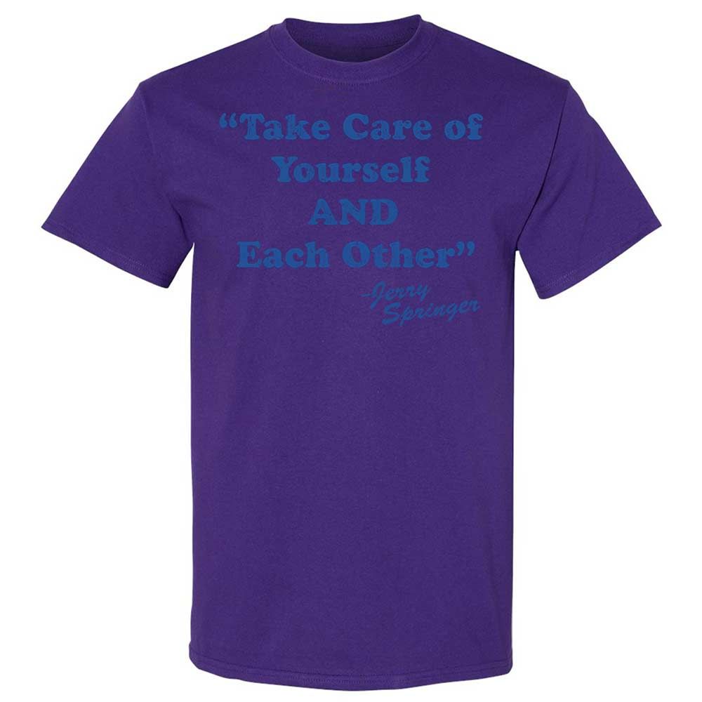 Take Of Yourself And Each Other - Purple - 12