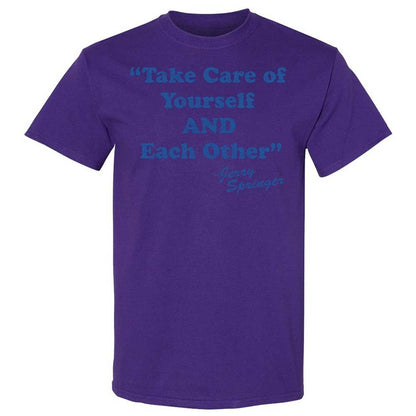 Take Of Yourself And Each Other - Purple - 12