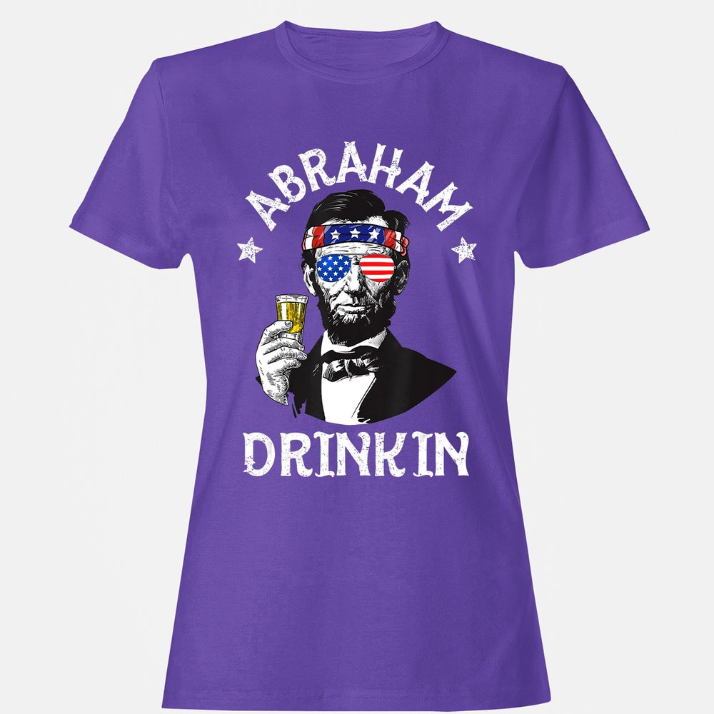 Women's T-Shirt - TMZ4W7QU - Purple - 12
